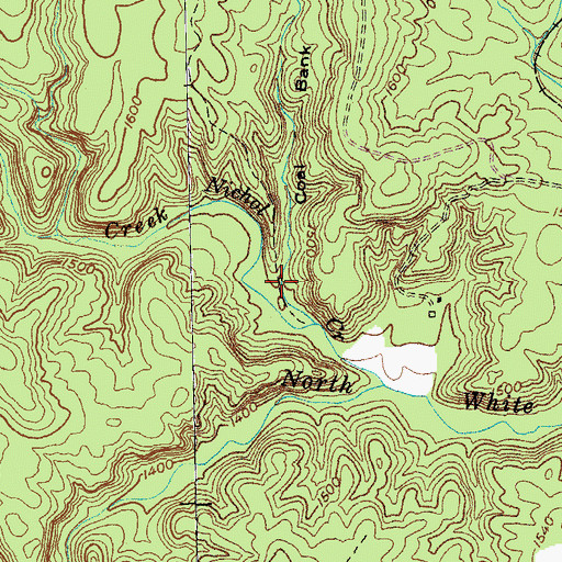 Topographic Map of Coal Bank Hollow, TN