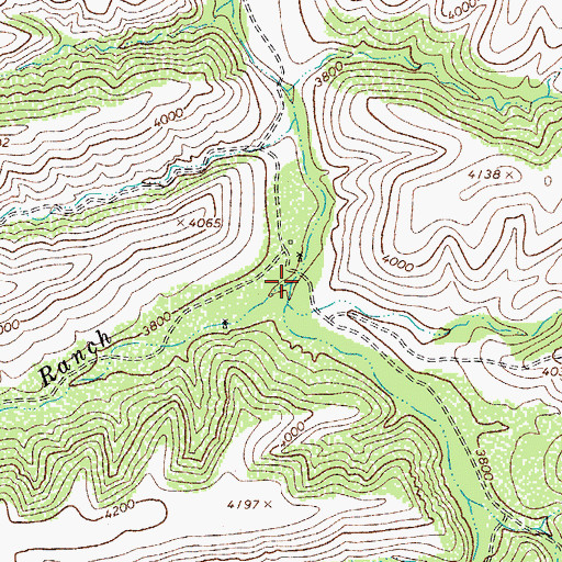 Topographic Map of Tulapai Creek, AZ