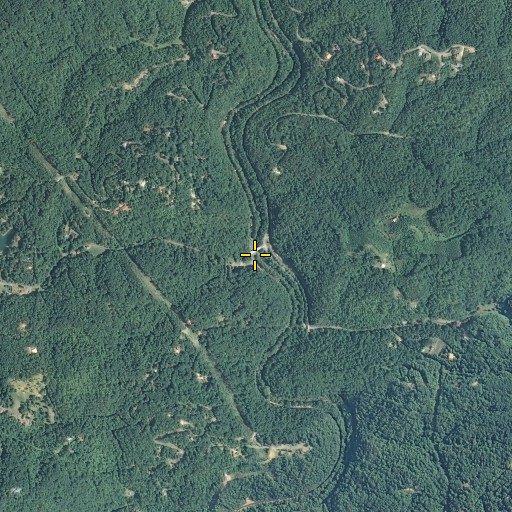 Aerial/Satellite Image of Flat Branch, TN