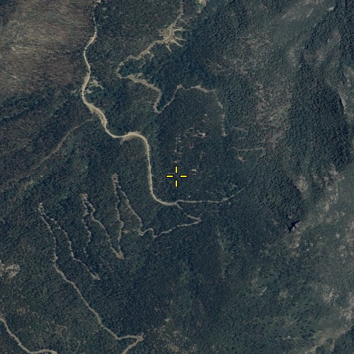 Aerial/Satellite Image of Turkey Flat, AZ
