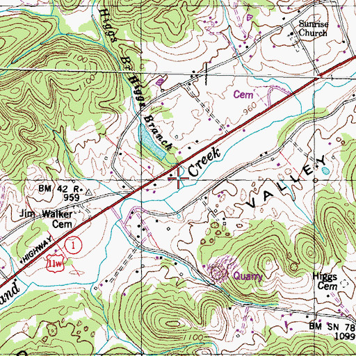 Topographic Map of Higgs Branch, TN