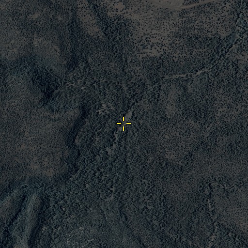 Aerial/Satellite Image of Turkey Spring, AZ