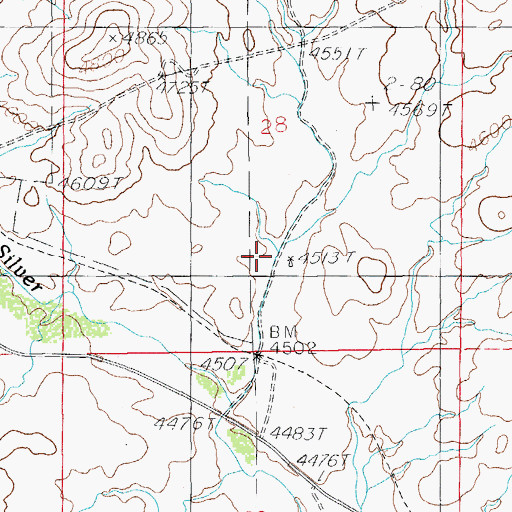 Topographic Map of Turner Windmill, AZ