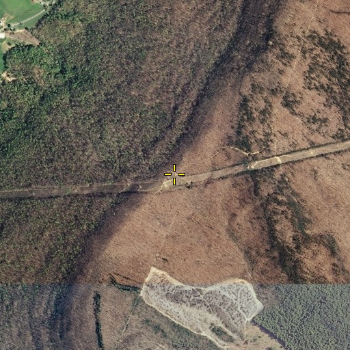 Aerial/Satellite Image of Jack Gap, TN