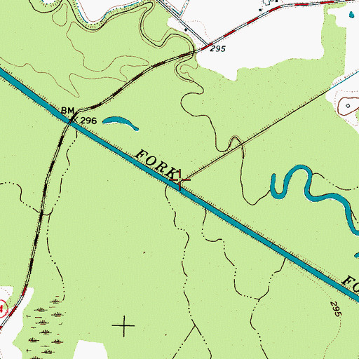 Topographic Map of Kail Creek, TN