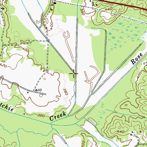 Topographic Map of Kise Creek, TN