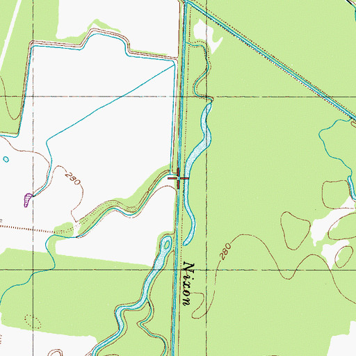 Topographic Map of Lost Creek, TN