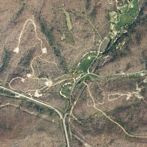 Aerial/Satellite Image of Machine Branch, TN
