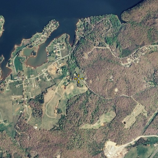 Aerial/Satellite Image of Marsh Spring, TN