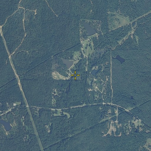Aerial/Satellite Image of Yellowleaf Creek, AL