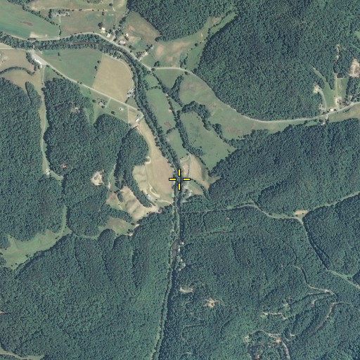 Aerial/Satellite Image of Mill Branch, TN