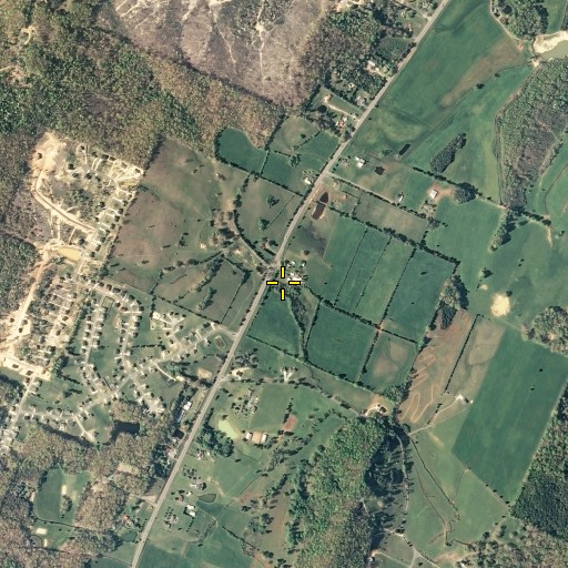 Aerial/Satellite Image of Moss Spring, TN