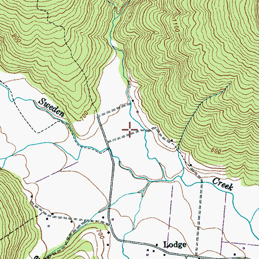 Topographic Map of Nancy Winn Cove, TN