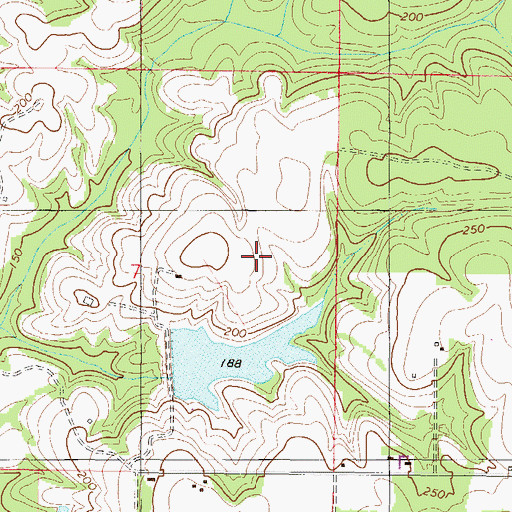 Topographic Map of R L Lambert Dam, AL