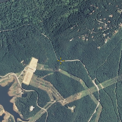 Aerial/Satellite Image of Pan Gap, TN