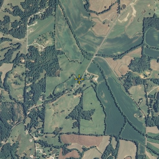Aerial/Satellite Image of Perry School, TN