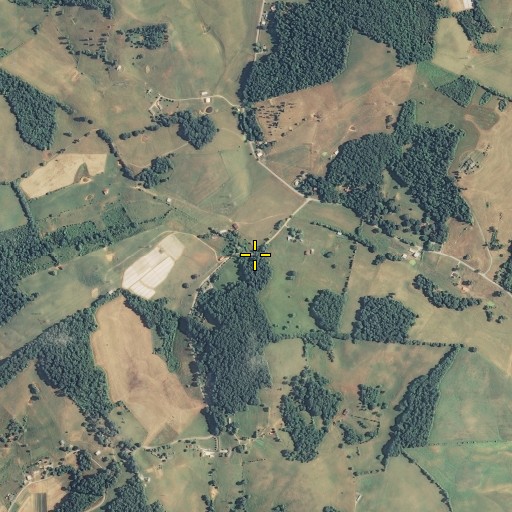 Aerial/Satellite Image of Phillips Spring, TN