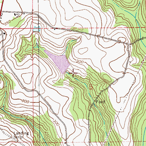 Topographic Map of Smith Brothers Pond Dam, AL