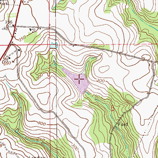 Topographic Map of Smith Brothers Pond, AL