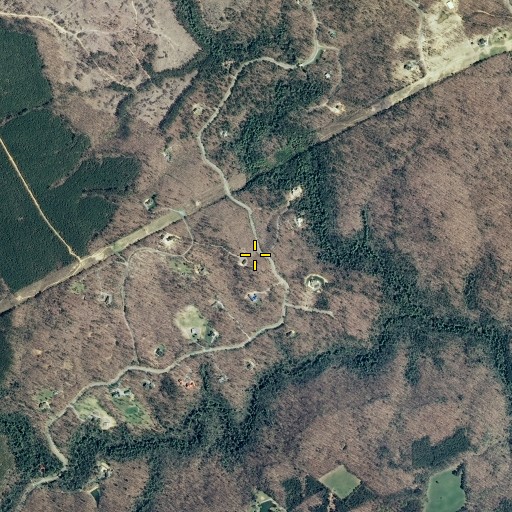 Aerial/Satellite Image of Pine Ridge, TN