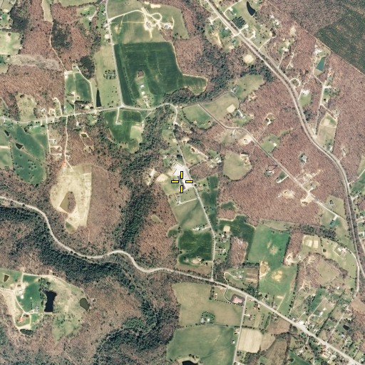 Aerial/Satellite Image of Pineview School, TN