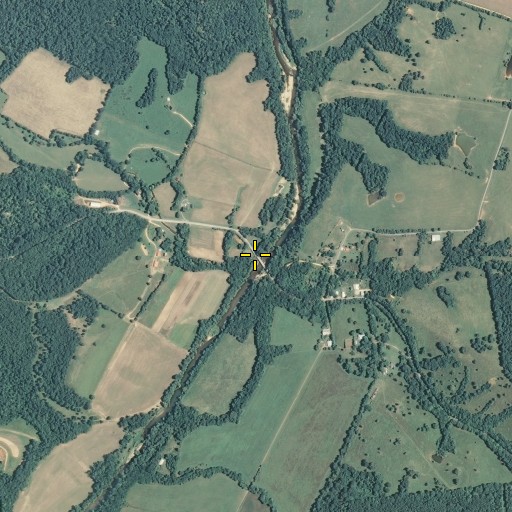 Aerial/Satellite Image of Pretty Creek, TN