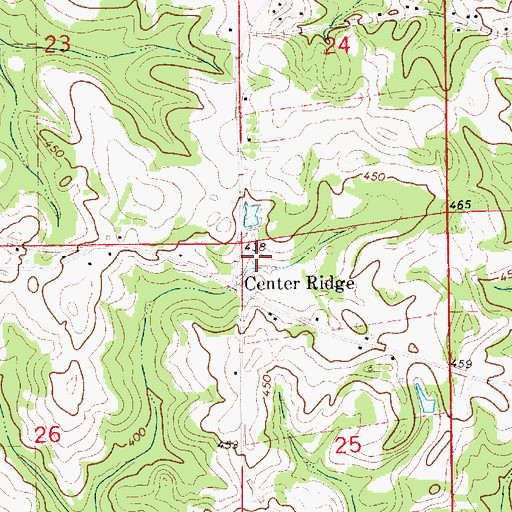 Topographic Map of L E Skipper Pond, AL