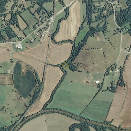 Aerial/Satellite Image of Rowe Branch, TN