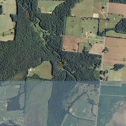 Aerial/Satellite Image of Sand Spring, TN