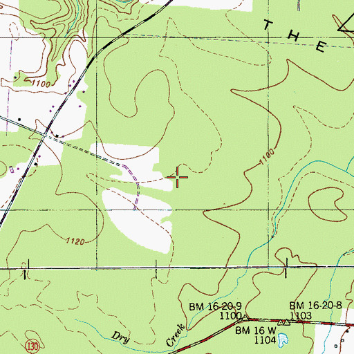 Topographic Map of Rutledge Field (historical), TN