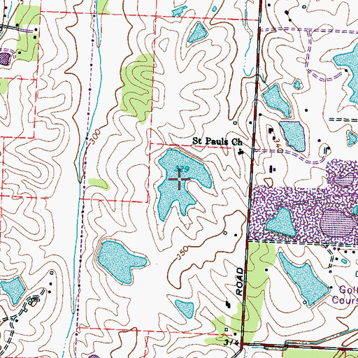 Topographic Map of Boyle Investment Company Lake, TN