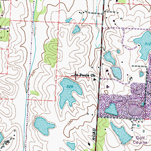 Topographic Map of Boyle Investment Company Lake Dam, TN