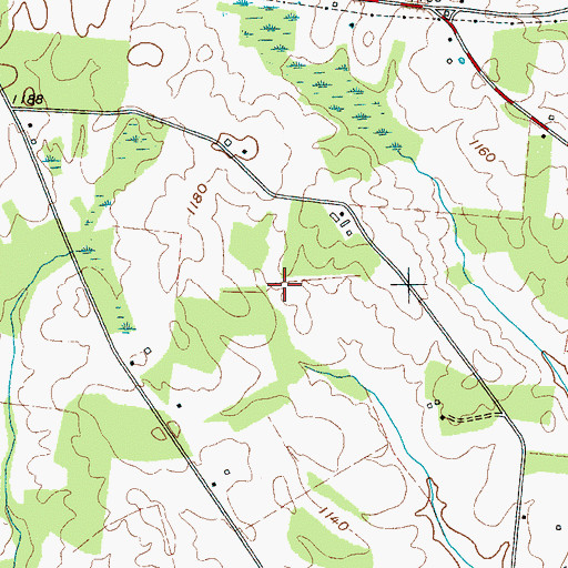 Topographic Map of Henegar Dam, TN