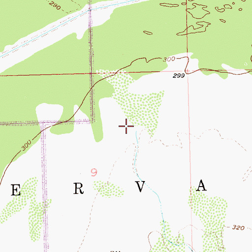 Topographic Map of Tyson Wash, AZ