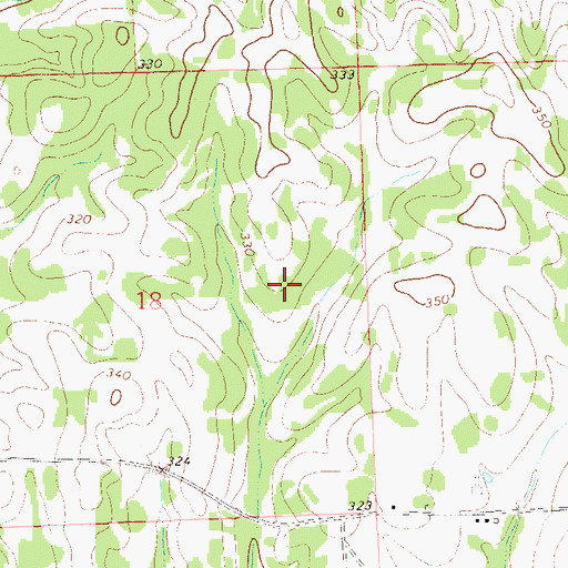 Topographic Map of Maytag Lake Number Two, AL