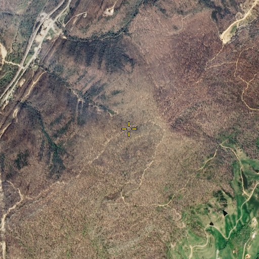Aerial/Satellite Image of Chambers Gap, TN