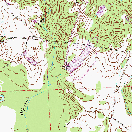 Topographic Map of Heath Dam, AL