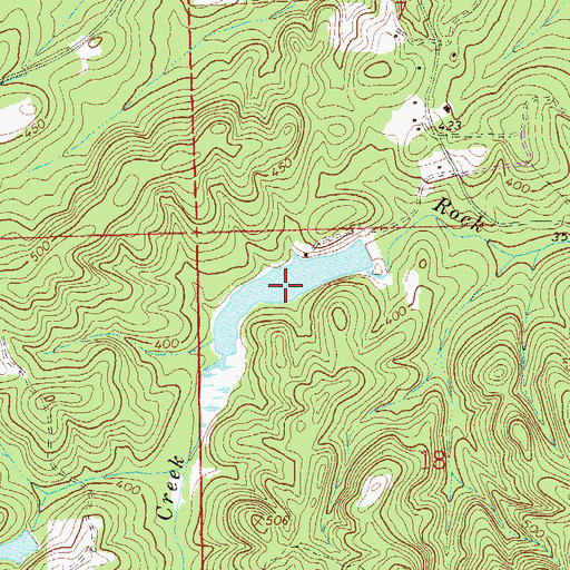 Topographic Map of Smiths Lake, AL