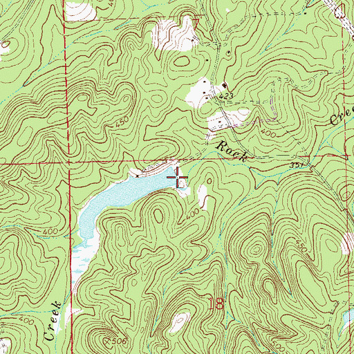 Topographic Map of Smiths Dam, AL