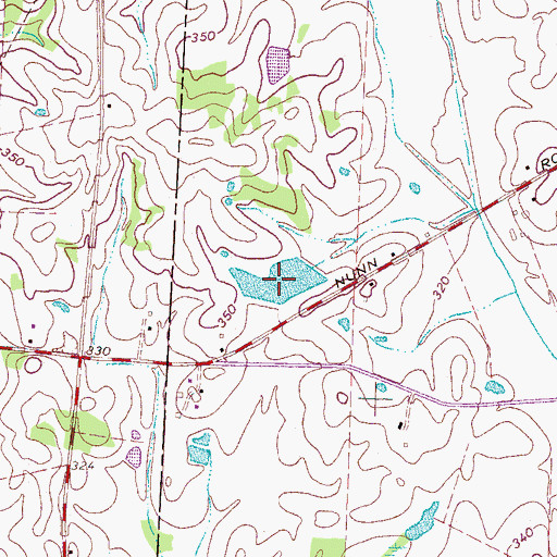 Topographic Map of Doctor Robert Anthony Lake, TN