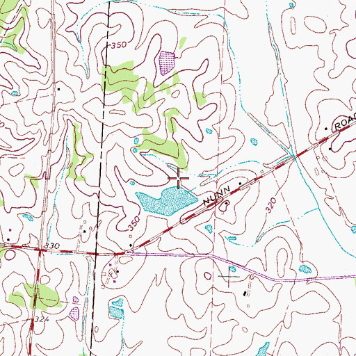 Topographic Map of Doctor Robert Anthony Dam, TN