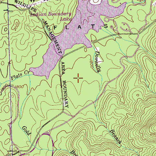 Topographic Map of Citico (historical), TN