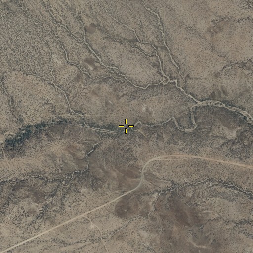 Aerial/Satellite Image of Upper Falls Spring, AZ