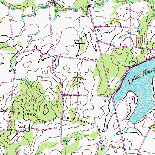 Topographic Map of Buhler School (historical), TN