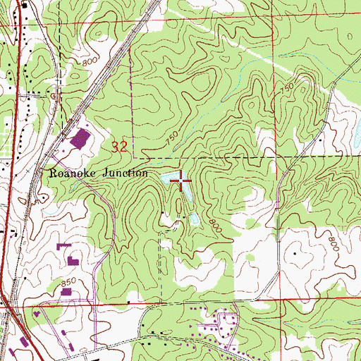 Topographic Map of Condy Dam, AL