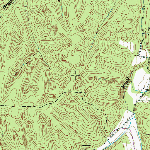 Topographic Map of Smith Prospect, TN