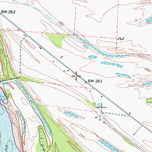 Topographic Map of Chick School (historical), TN