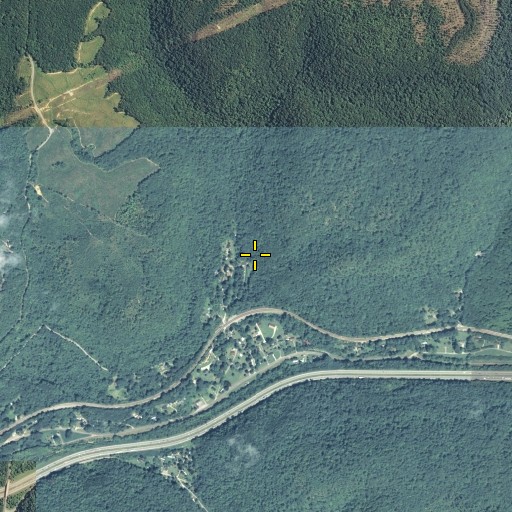 Aerial/Satellite Image of Aetna Spring, TN