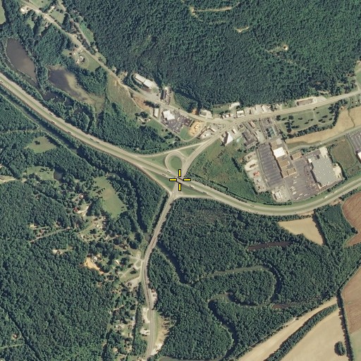 Aerial/Satellite Image of Interchange 152, TN