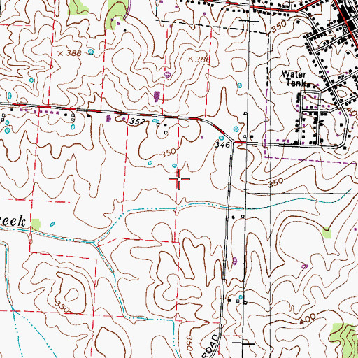 Topographic Map of District 21 (historical), TN